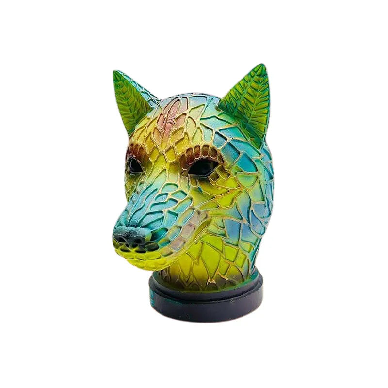 Elegantes Lámparas de Vidrio de 15cm: Animales y Fantasía para Decorar tu Hogar